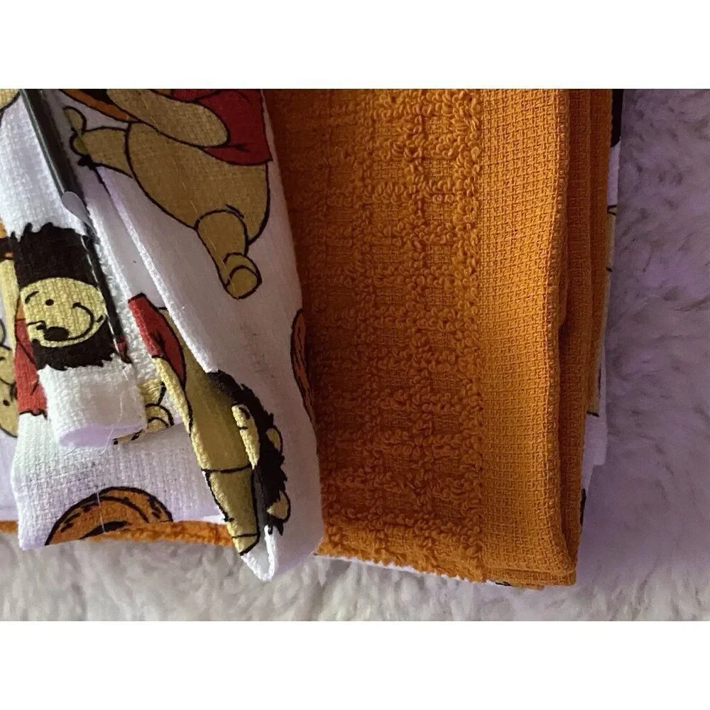 3 Pack Disney Winnie The Pooh Halloween Costumes Kitchen Towels‎ 16 X 26” NEW
